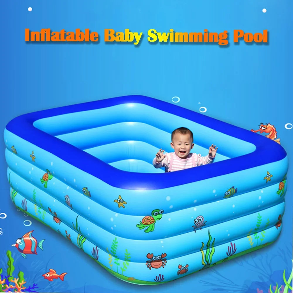 Portable Sizewimming Pool Inflatable Sizewimming Pool Outdoor Basin Kid Bathtub