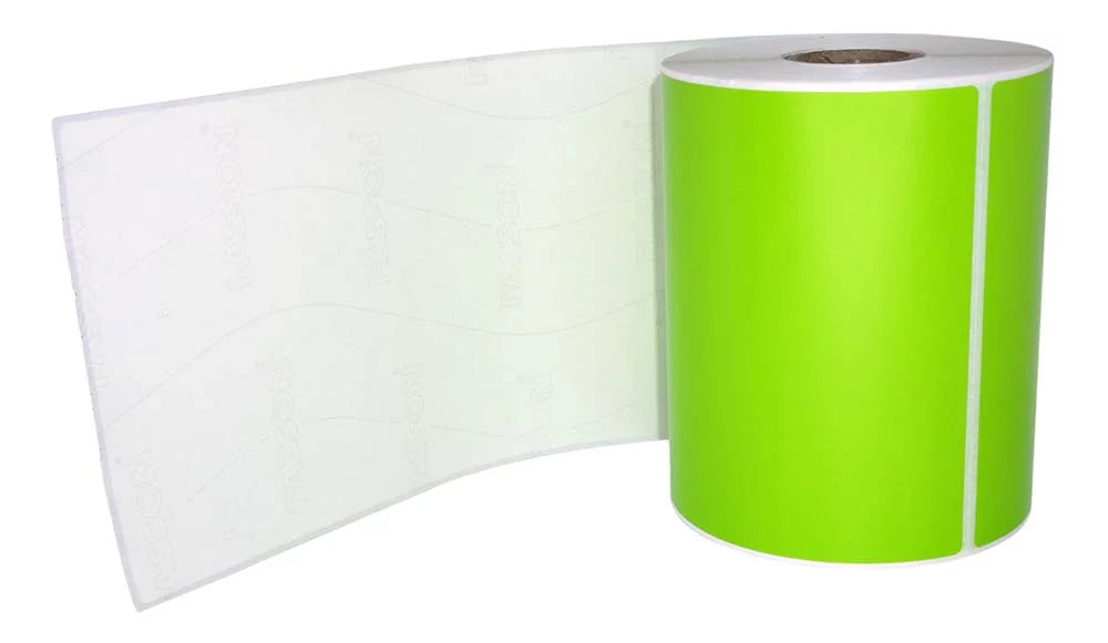 4 Rolls 4"x6" GREEN Color Direct Thermal Sizehipping Label Compatible with Zebra Eltron Printers