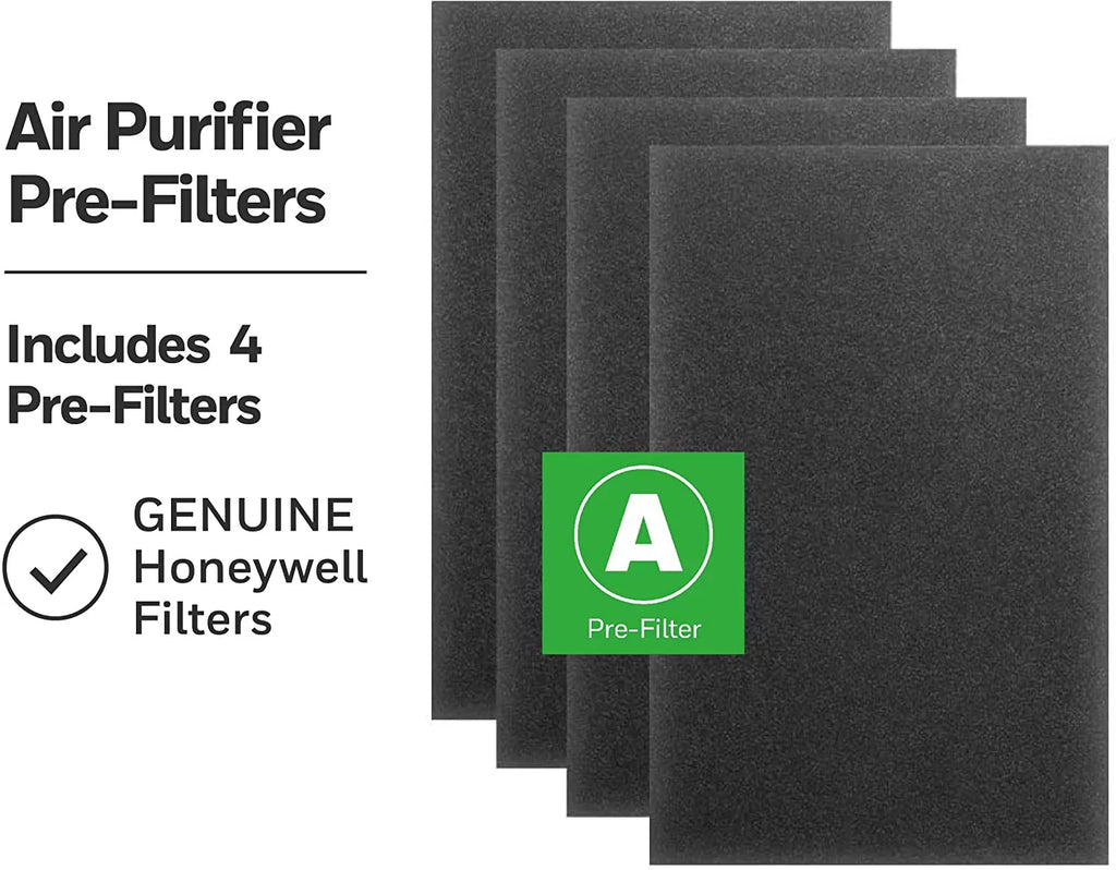 Honeywell HRF-A300 Pre-Cut Carbon Pre-filter for Air Purifiers HPA5300 & HPA300, 4-Pk. - Quantity 12