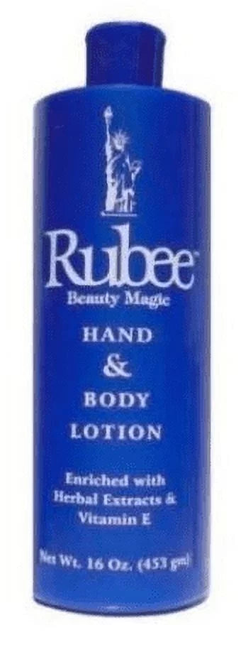RUBEE HAND & BODY LOTION  16OZ- 12PACKSize