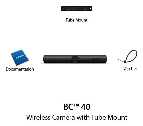 Garmin BC 40  -Wireless Camera With Tube Mount BC 40