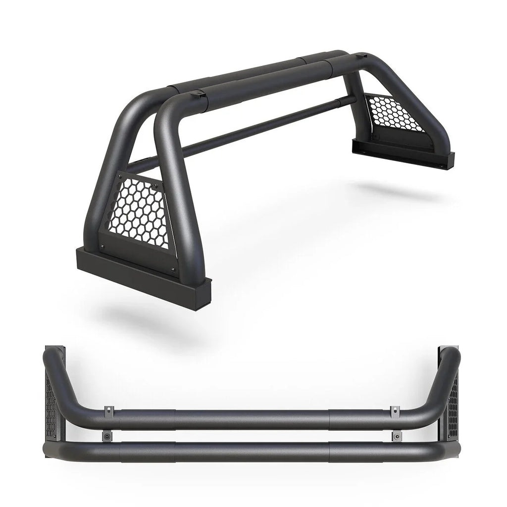 62.9-74.7" Adjustable Truck Roll Sizeport Bar Chase Rack Bed Bar Fit For 1999-2013 and 2019-2023 Chevy silverado/GMC sierra