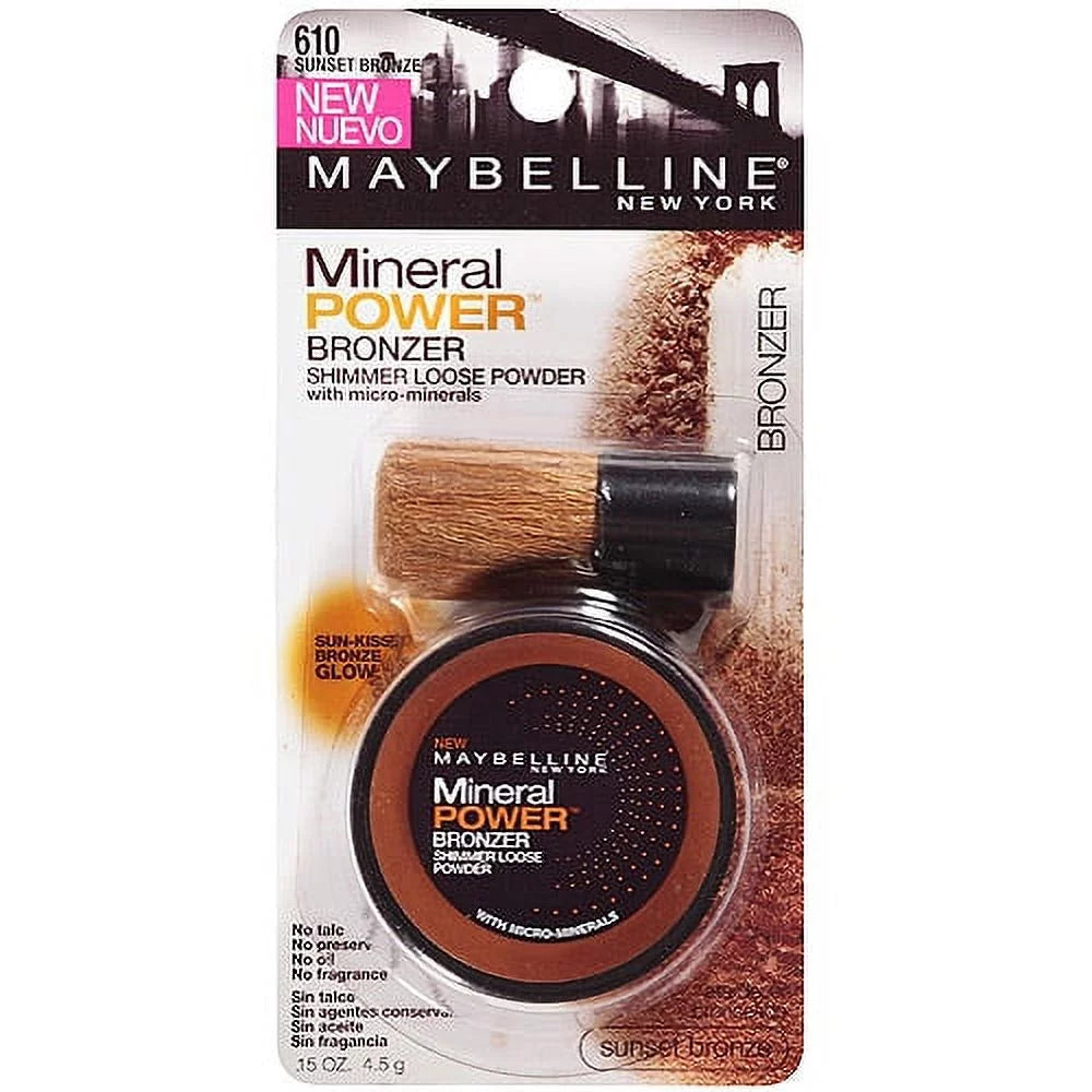 Maybelline Mineral Power Bronzer Sizehimmer Loose Powder