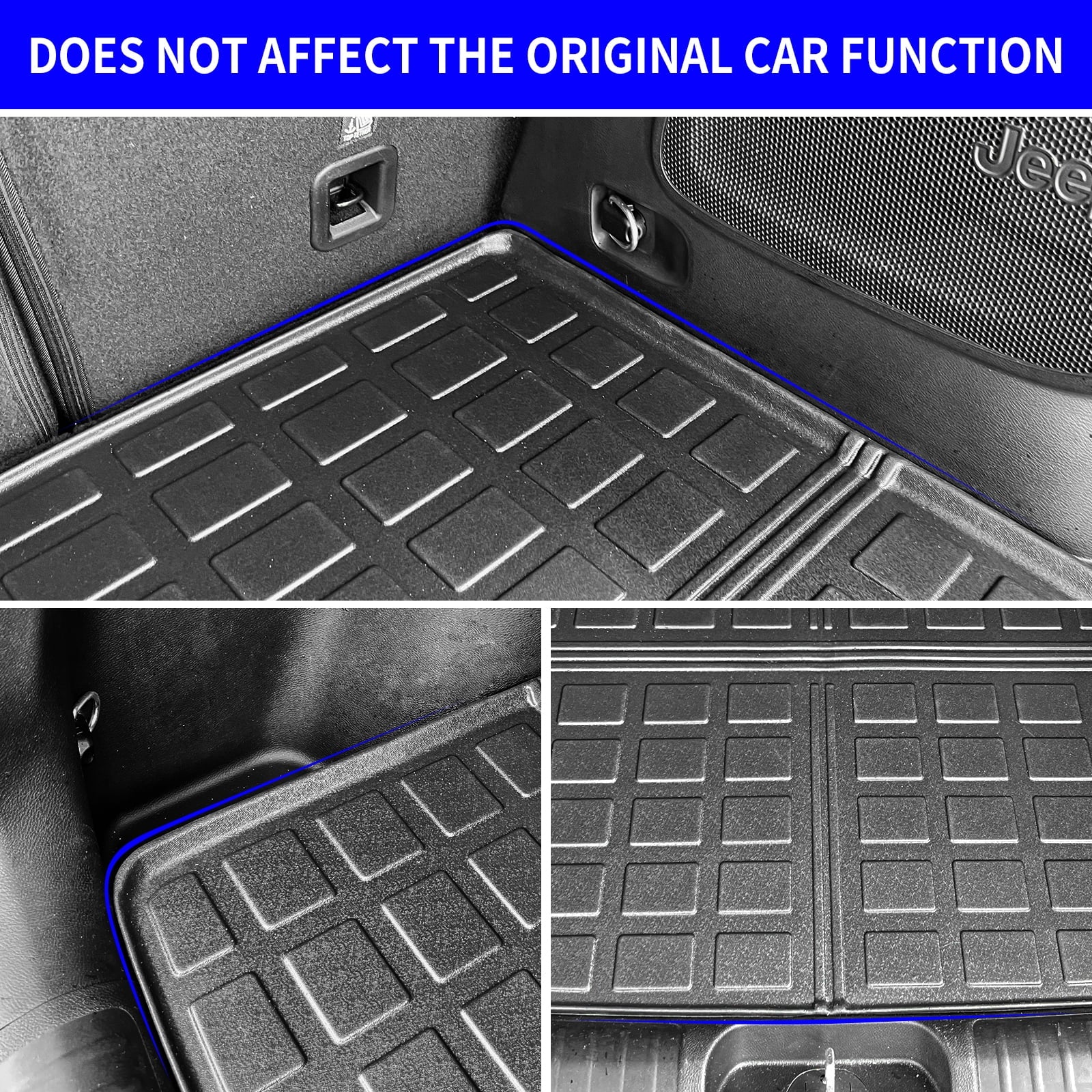 Fit 2019-2023 Jeep Cherokee Cargo Liner Trunk Mat Trunk Liner 2022 Jeep Cherokee Accessories
