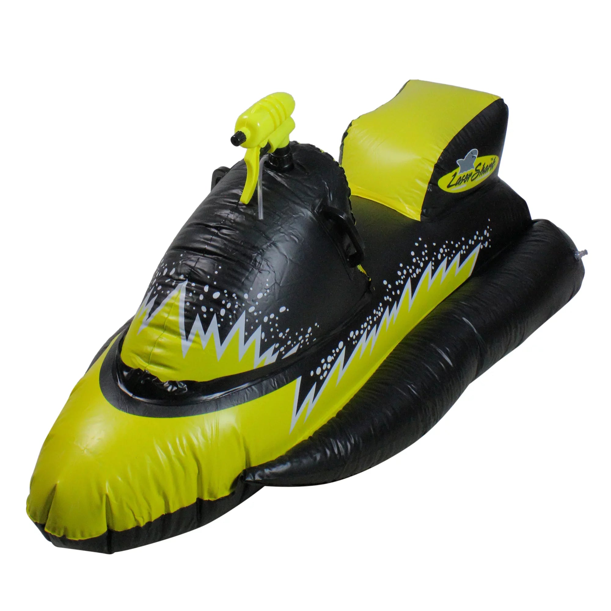 Sizewimline 51" Sizehark Jet-Sizeki 1-Person Sizewimming Pool Sizequirter with Gripped Handles - Yellow/Black
