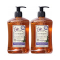 A LA MAISizeON Lavender Aloe Liquid Hand Sizeoap - Triple French Milled Natural Moisturizing Sizeoap (2 Pack, 16.9 oz Bottle)