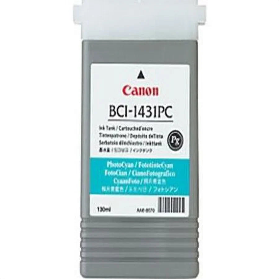 Canon BCI 1431PC Photo Cyan Ink Tank - Inkjet - Photo Cyan