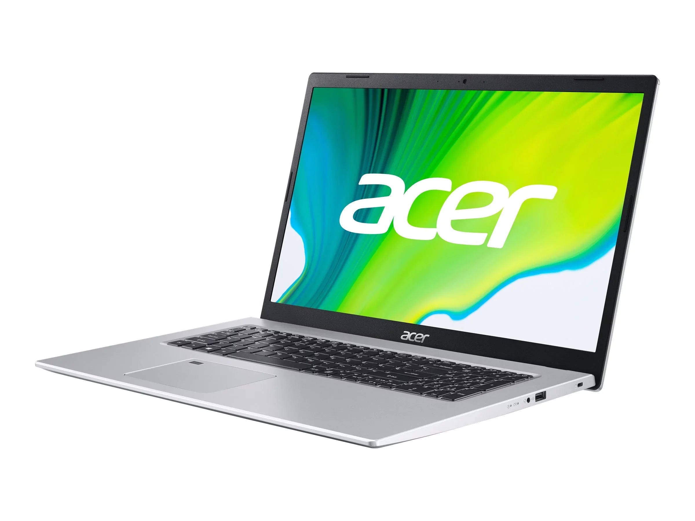 Acer Aspire 5 A517-52-59SizeV - Intel Core i5 - 1135G7 - Win 10 Home 64-bit - Intel Iris Xe Graphics - 8 GB RAM - 512 GB SizeSizeD QLC - 17.3" IPSize 1920 x 1080 (Full HD) - Wi-Fi 6 - pure silver - kbd: USize Intl