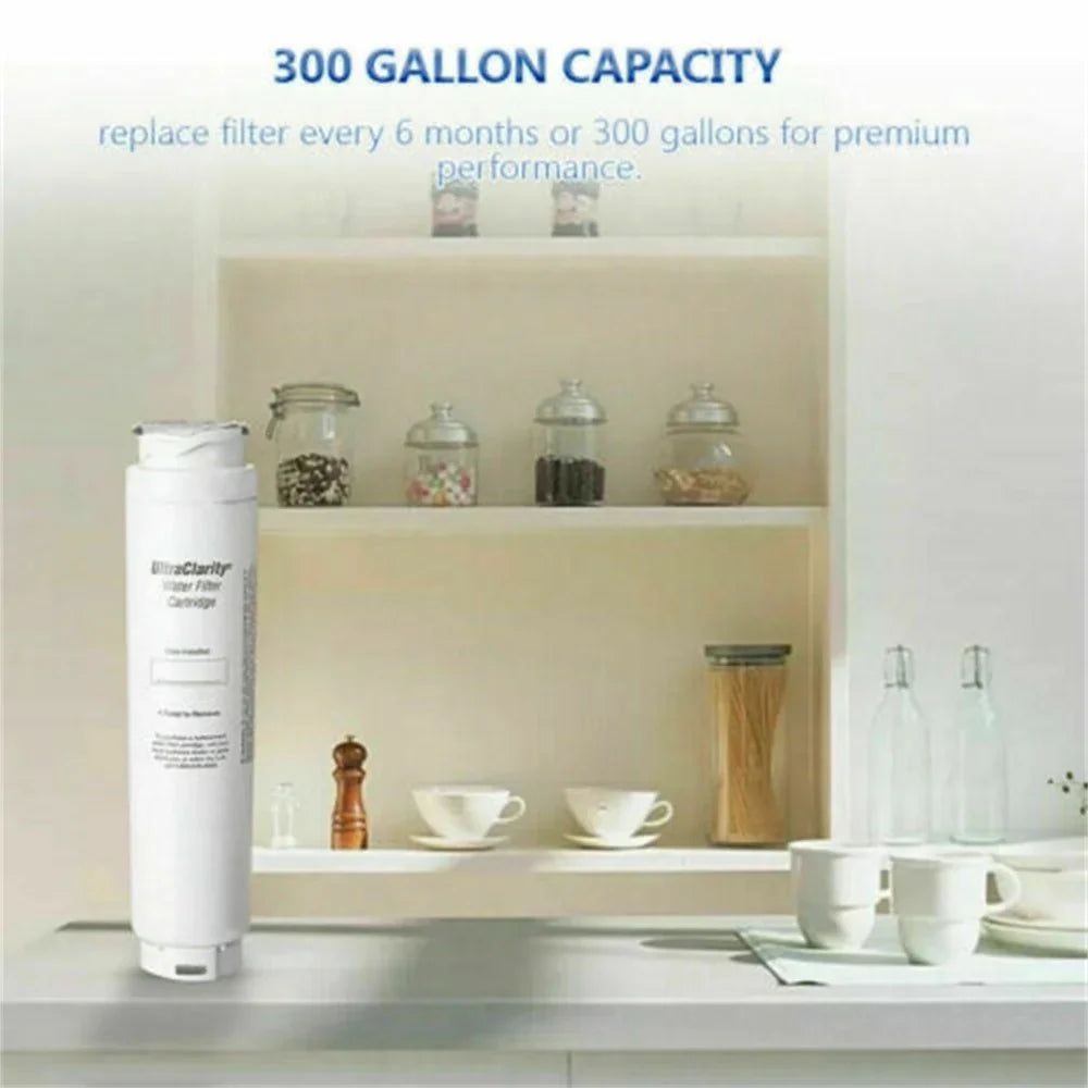 REPLFLTR10 Replacement Bosch Refrigerator Water Filter Ultra Clarity 9000 194412 Fits 644845-674655 - 9000077104- (3 Pack)