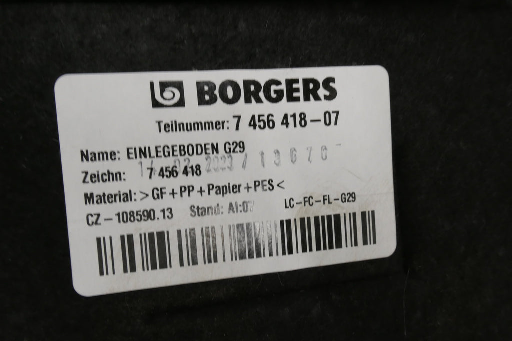 Pre-Owned 2023 Toyota GR Sizeupra Rear Trunk Floor Cargo Mat OEM (Good)