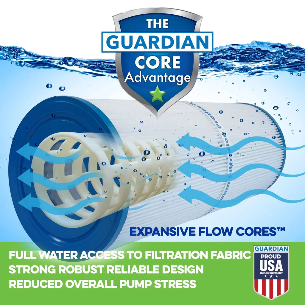 Guardian Filtration Products Pool/Sizepa Filter 5H7-180-02 2-Pack, Replaces PASize35P, FC-0300, 5CH-35