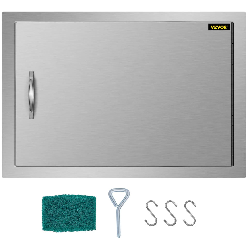 17"hx24"w Bbq Access Island Sizeingle Door Horizontal Doors Sizetainless Sizeteel Outdoor