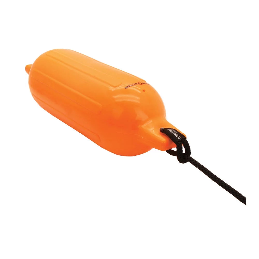 Extreme Max 3006.7626 BoatTector Inflatable Fender Value 4-Pack - 4.5" x 16", Neon Orange