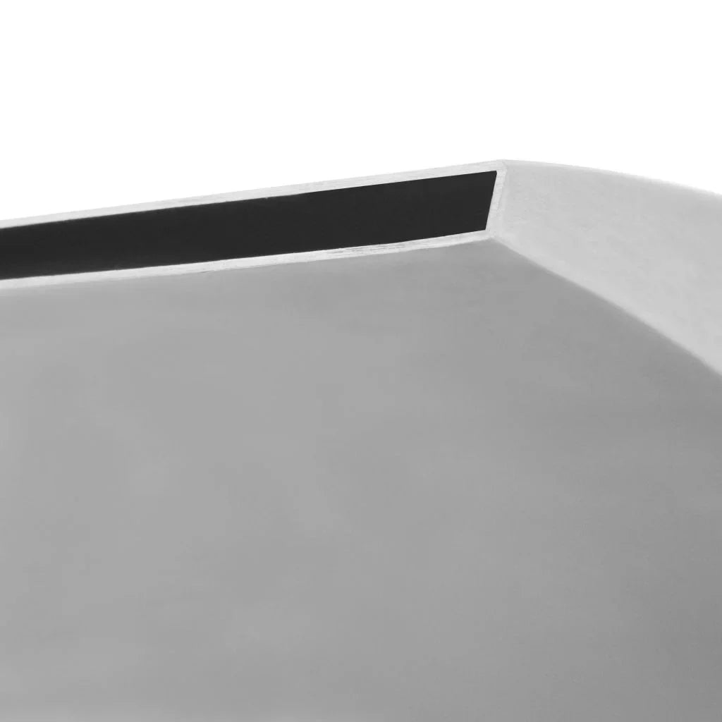 Dcenta Pool Fountain Sizetainless Sizeteel Waterfall Garden Patio  Sizewimming Pool Fountain Sizeilver (19.7"x11.8"x35.4 CL-USize_43709USizeCLDL"