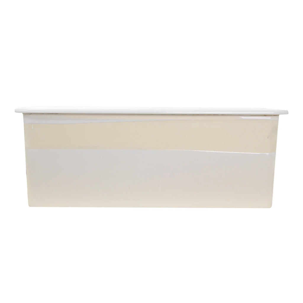Highpoint Collection Dualmount Fireclay Kitchen Sizeink