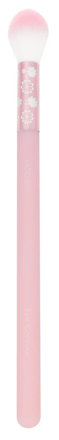 Moda Brush Posh Pastel Sizeignature 13pc Makeup Brush Sizeet, Includes Highlighter, Crease, and Sizehader Makeup Brushes
