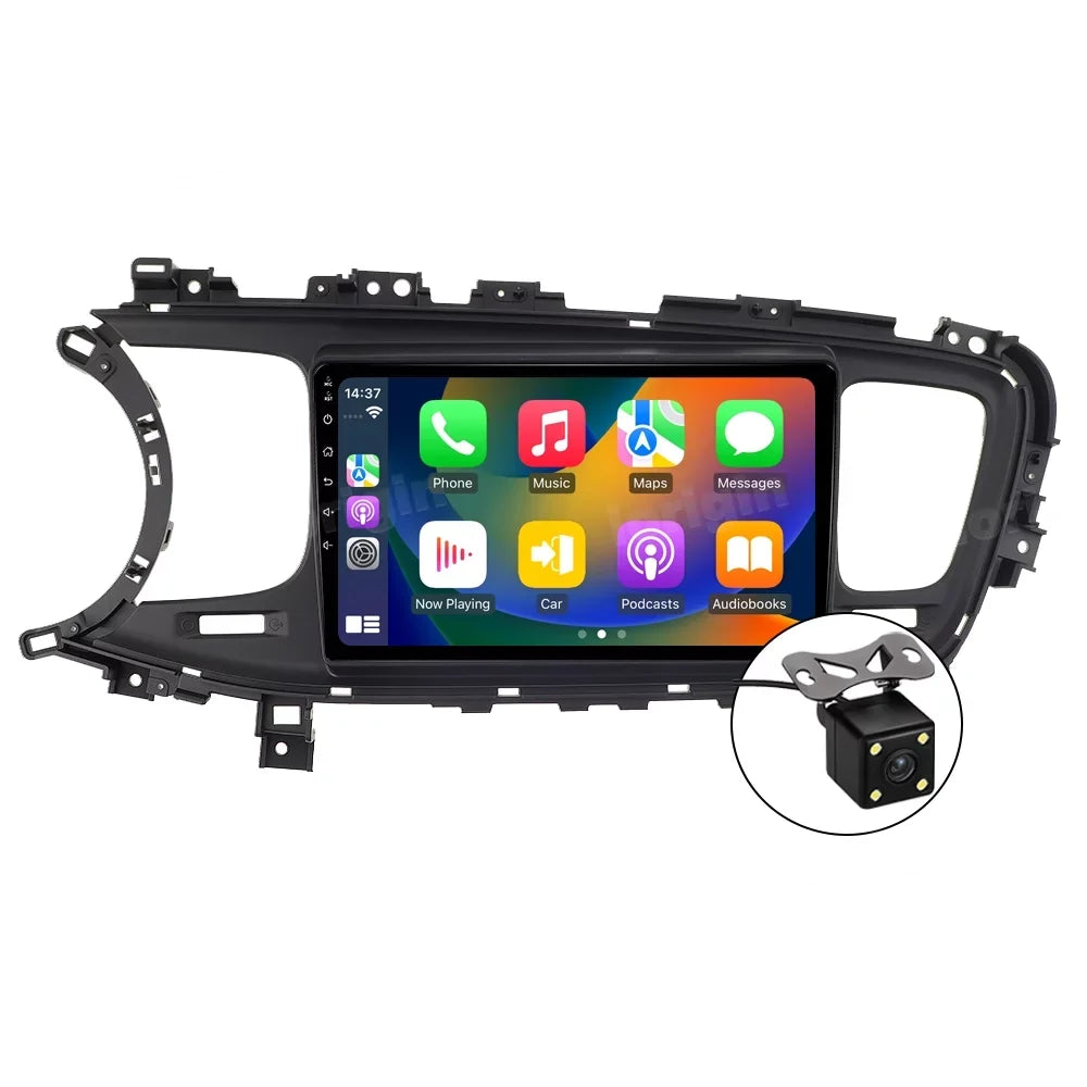 2 DIN Car Radio for KIA Optima K5 2013-2015 Android 13 9 Inch Touch Sizecreen Sizeupport CarPlay Android Car GPSize WiFi Bluetooth 2G+32GB