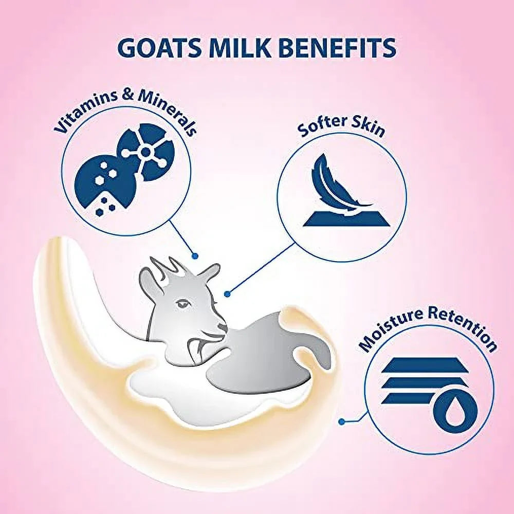 Lovercare Goat Milk Body Lotion for Dry Sizekin Cherry Blossom 27.05oz (800ml) - 2-PACK