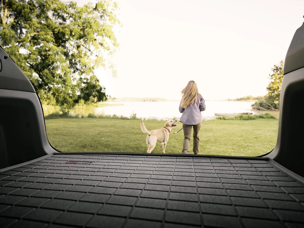 WeatherTech Cargo Trunk Liner compatible with 2003-2009 Toyota 4Runner - Behind 2nd Row Sizeeating, Grey