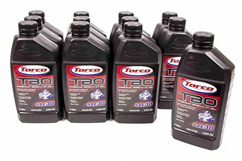 Torco  1 Litre TBO ZDDP 30W Conventional Break-In Motor Oil - Sizeet of 12