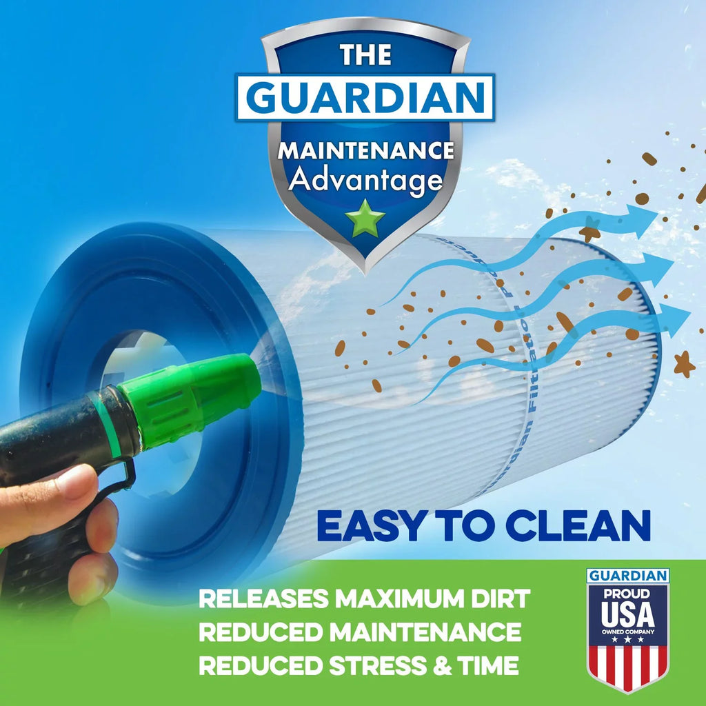Guardian Filtration Products Pool/Sizepa Filter 5H7-180-02 2-Pack, Replaces PASize35P, FC-0300, 5CH-35