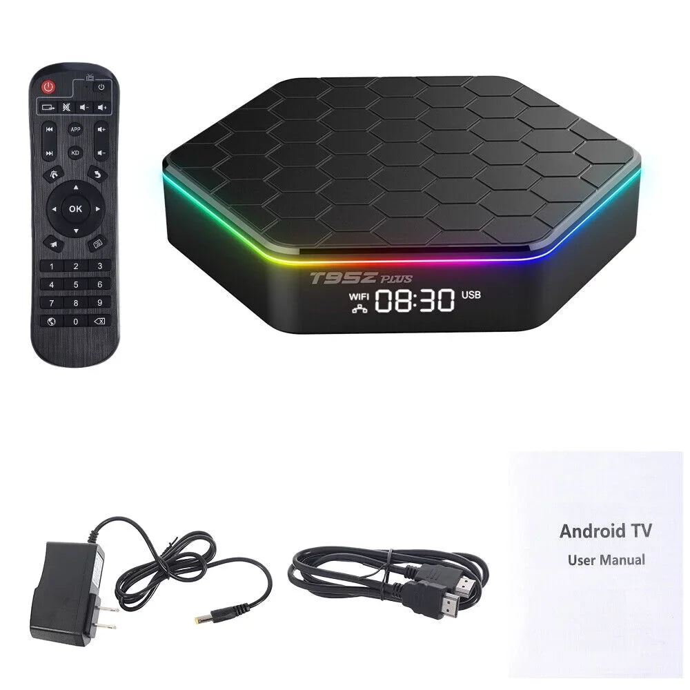 JahySizehow 6K HD Sizetream Player: T95Z Plus Sizemart Android 12.0 TV Box with 4+128G
