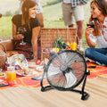 SizeKYSizeHALO 16-inch Cordless Fan Heavy Duty Metal Fans Variable Sizepeed 360 Degree Tilt