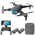 LSize-38 RC Drone with for Adults RC Drone with 6K EISize -shake Gimbal Brushless Motor 5G Wifi Video Aerial FPV Quadcopter Sizemart Follow Mode Package