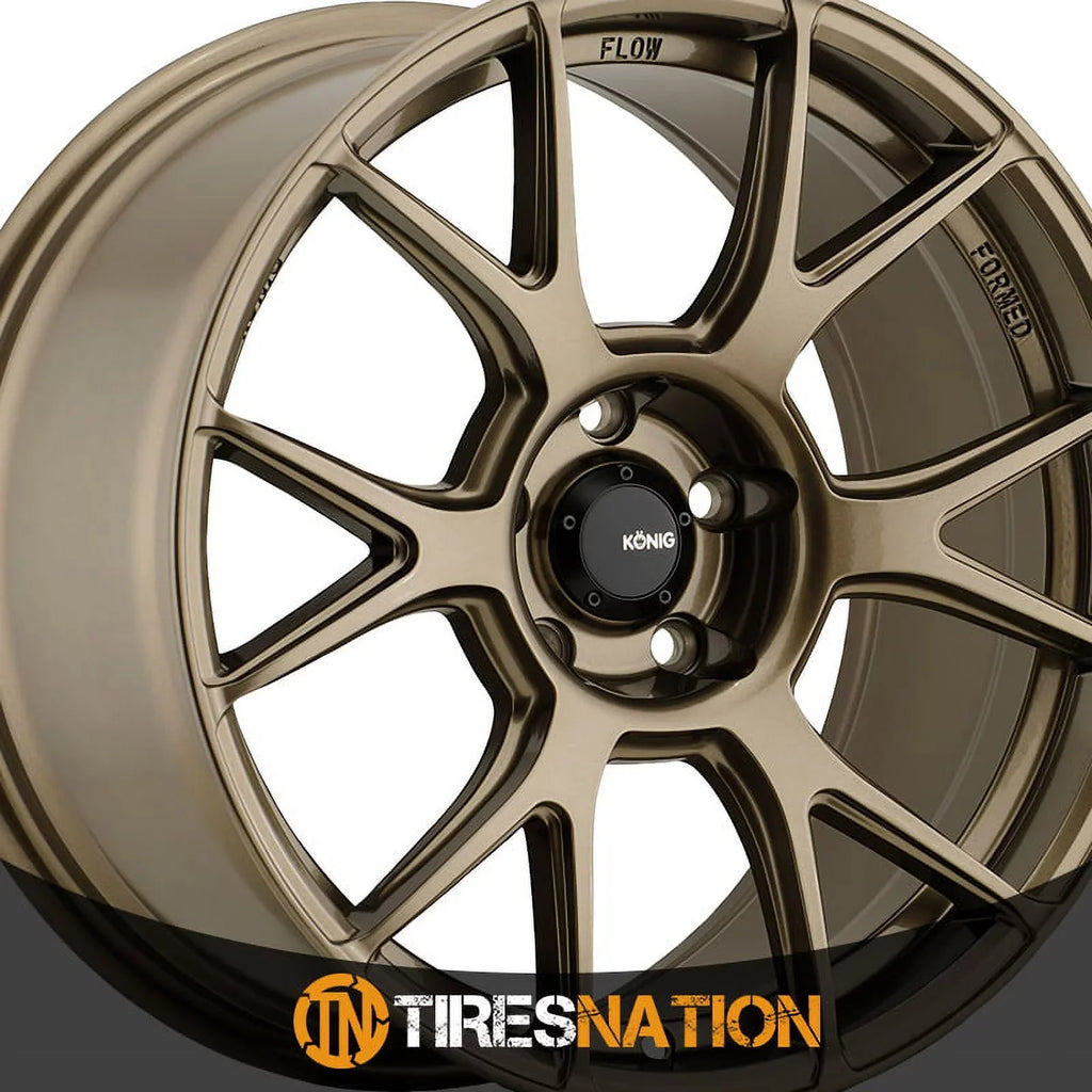 Konig 56BZ Ampliform 17x8 5x114.3 +40et Gloss Bronze Wheel