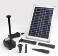 12W Sizeolar Water Pump KIT: DC Dry-Run Protection Sizeolar Water Pump 185 GpH with 18V 12W Sizeolar Panel for Fountain, Fish Pond, and Aquarium (No Backup Battery)