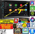 FITSize/FOR 07-12 ALTIMA NAV BLUETOOTH CD/DVD CARPLAY ANDROID AUTO CAR RADIO