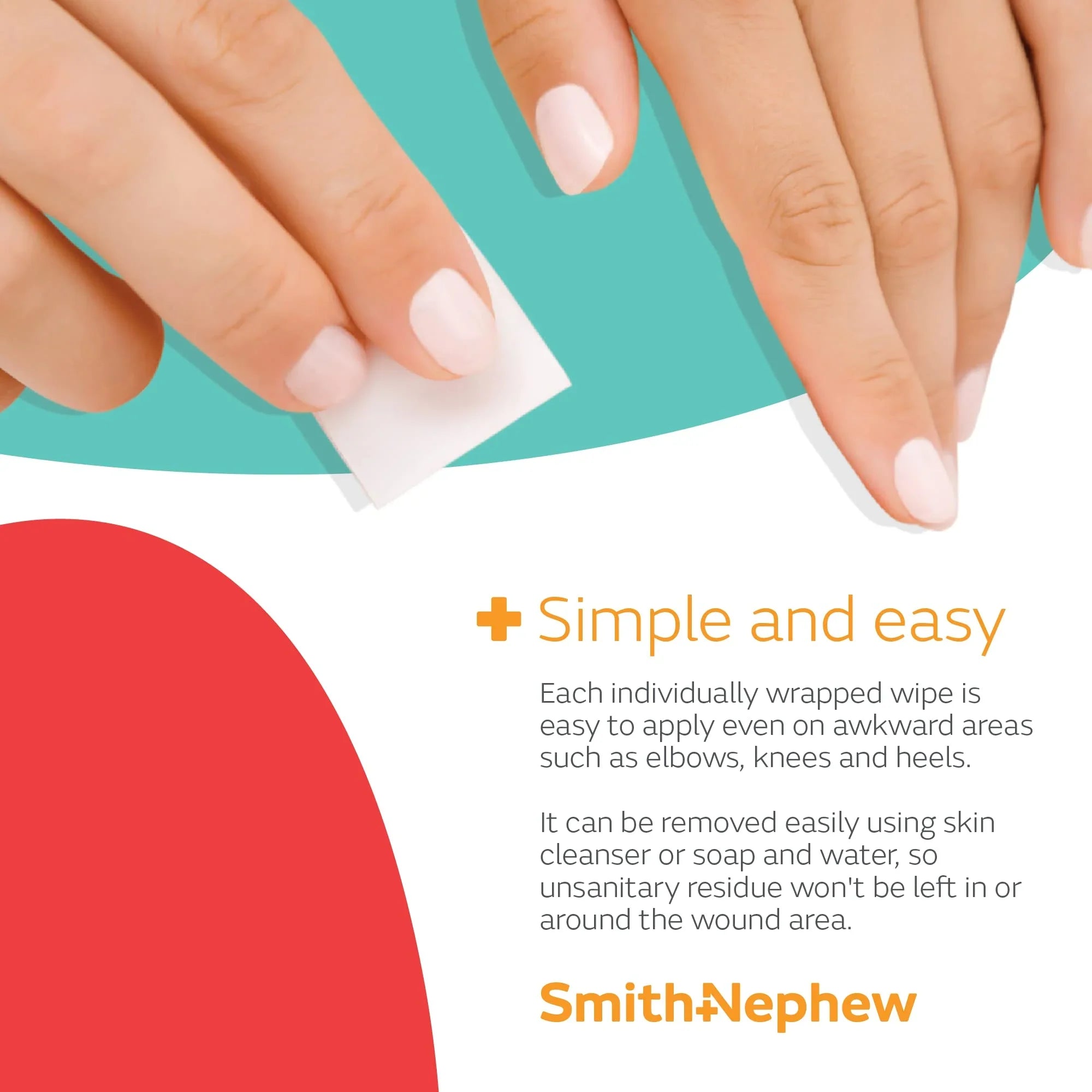 Sizemith & Nephew SizeKIN PREP Protective Wipes 5 boxes 250 pc.