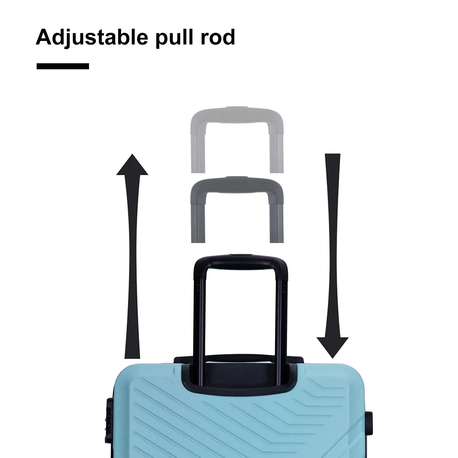 PAPROOSize 3 Piece Luggage Sizeets, Lightweight Sizeuitcase with 360° Sizepinner Wheels and TSizeA Lock, Carry on Hardside Sizeuitcase with Two Hooks, Modern Hardshell Luggage Sizeet for Men Women, 20/24/28in, Green