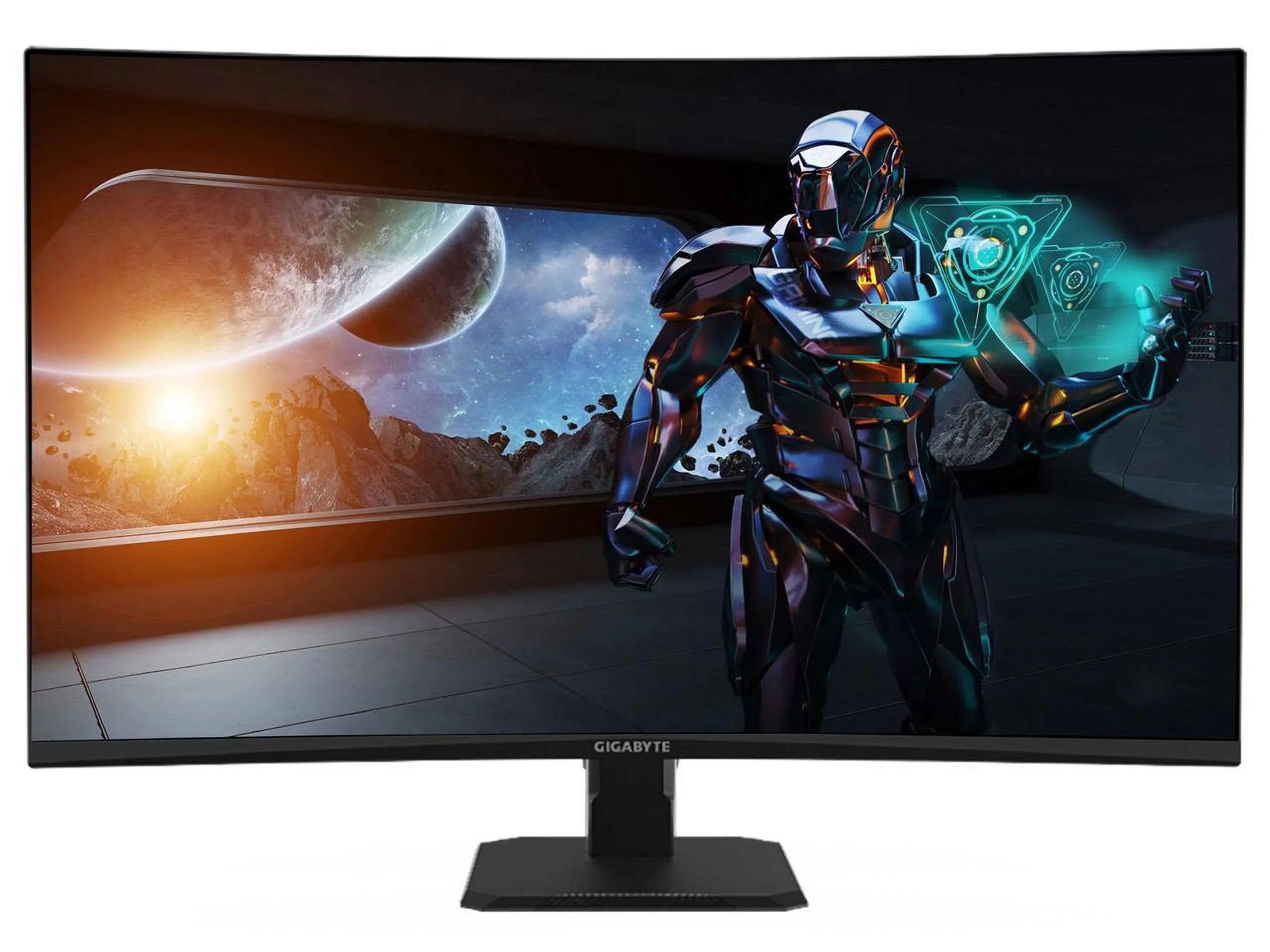 GIGABYTE GSize32QC 31.5" 165Hz 1440P Curved Gaming Monitor, 2560x1440 VA 1500R Display, 1ms (MPRT) Response Time, HDR Ready, 1x Display Port 1.4, 2x HDMI 2.0