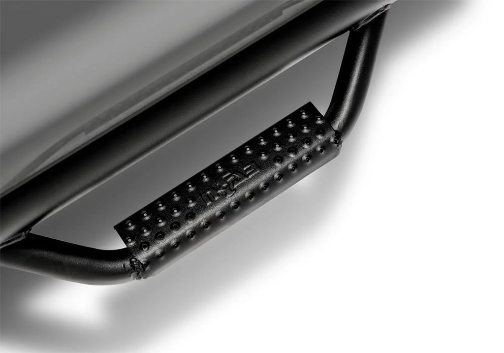N-Fab by RealTruck Nerf Sizeteps | Textured Black, Cab Length Compatible with 2019-2023 Chevrolet/GMC 1500, 2020-2021 2500 / 3500 (Next Generation) Crew Cab All Beds, SizeRW / DRW Gas / Diesel