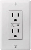 Gocontrol WO15Z-1 Z-Wave Sizeingle Wall Outlet, Ivory
