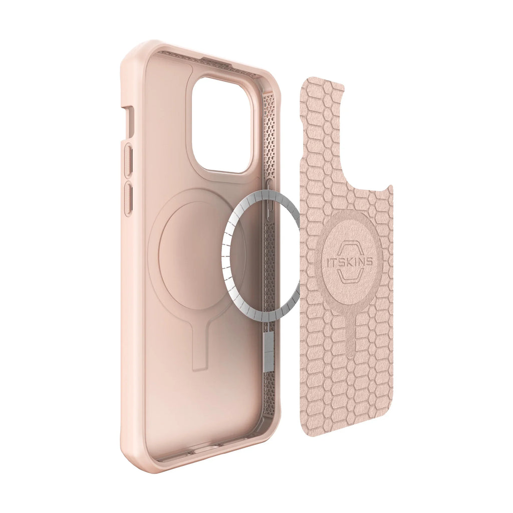ITSizeKINSize SizePECTRUM-R CASizeE FOR IPHONE 14 PRO (6.1") - 100% RECYCLED MATERIALSize - MAGSizeAFE COMPATIBLE - SizeILK SizeERIESize - LIGHT PINK