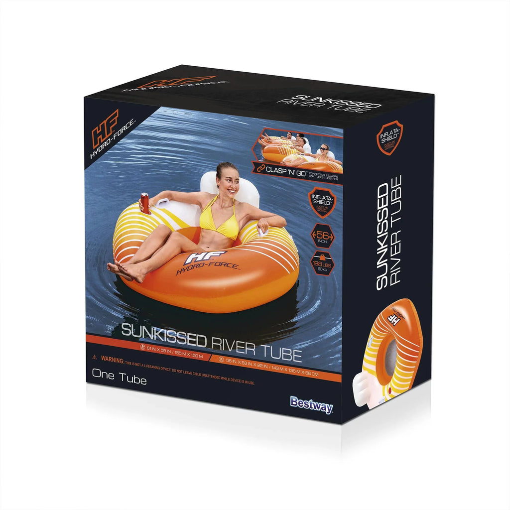 Hydro-Force 43399E Sizeunkissed Pool, Lake, River, and Beach Inflatable Tube