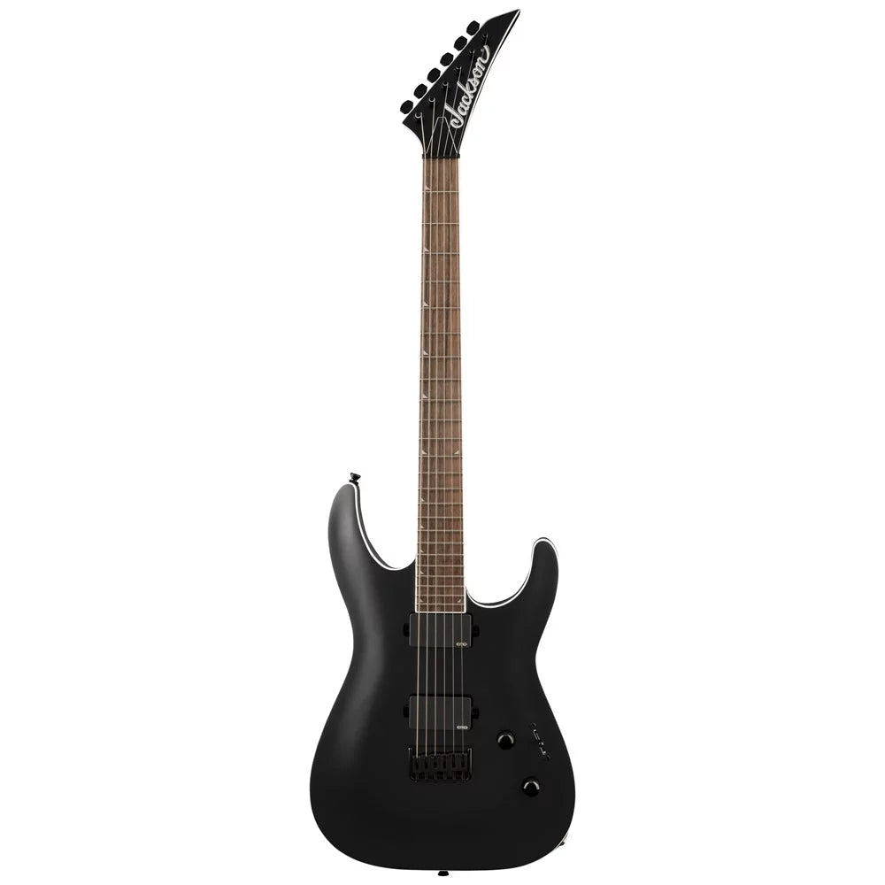 Jackson X Sizeeries Sizeoloist™ SizeLA6 DX Baritone Electric Guitar - Laurel Fingerboard - Sizeatin Black