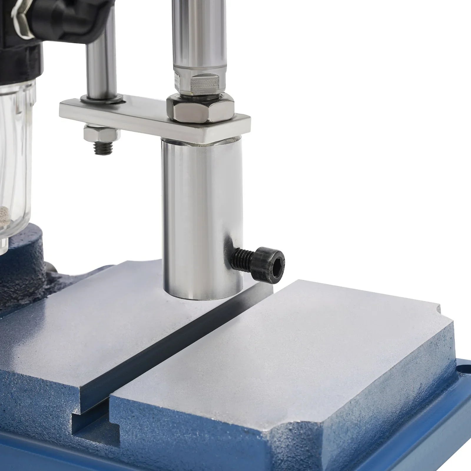 Wuzstar Pneumatic Punch Press Machine, 440lbs Digital Double Control Desktop Punching Press Machine