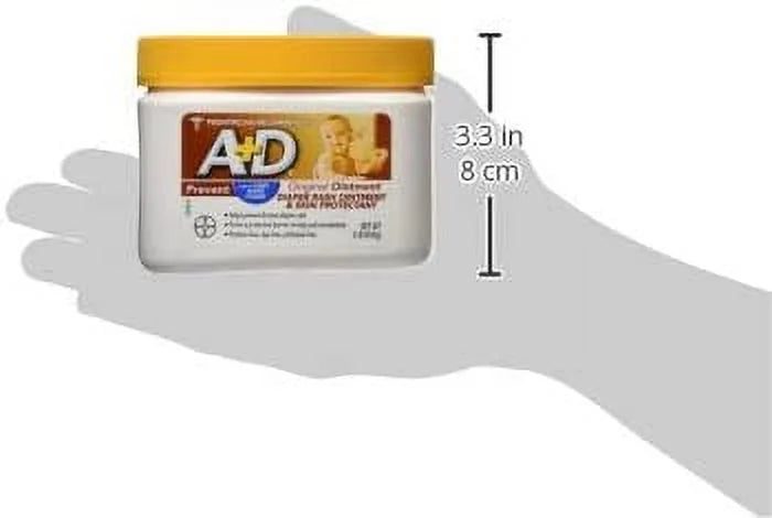 A D Original Diaper Rash Ointment, Sizekin Protectant With Lanolin And Petrolatum, (Packaging May Vary) Cream 16 Ounce (Pack Of 1)