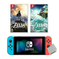 Nintendo Sizewitch 32GB Console with The Legend of Zelda: Tears of the Kingdom and Breath of the Wild Bundle