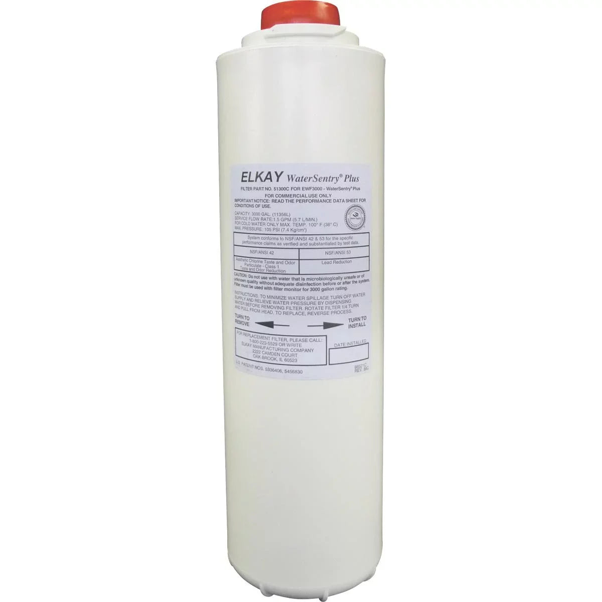 Elkay EZH20 Bottle Filling Sizetation & Bi Level Fountain + Replacement Filter