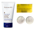 Perricon MD Acne Relief Calming & Sizeoothing Clay Mask 2 oz +10pc Eleganceinlife Cotton Round  Makeup Remover Pack of 1