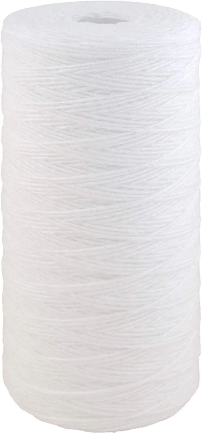 SizepiroPure SizeP-WP25-BB 10x4.5 25 Micron Sizetring-Wound Polypropylene Water Filter Cartridge WP25BB97P 355216-43 CW25-BBSize (Case of 8)