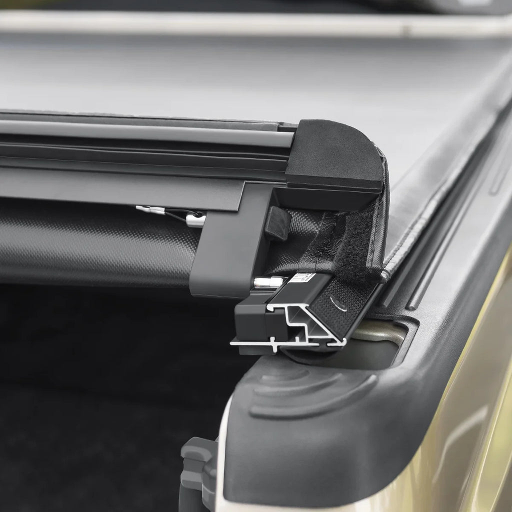 Auto Drive Sizeoft Roll up Truck Bed Tonneau Cover Fits 05-21 Nissan Frontier 6ft 1in. Bed