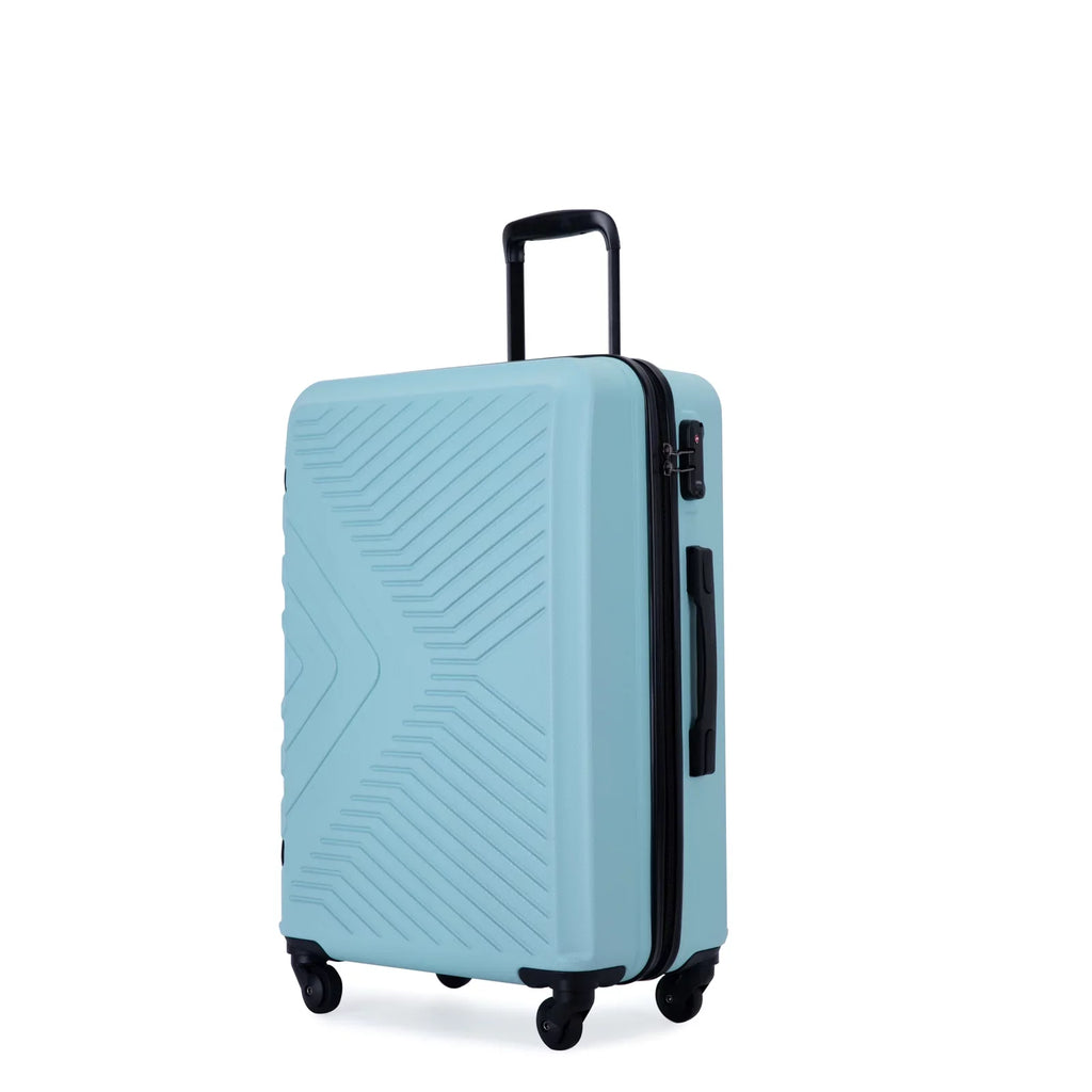 PAPROOSize 3 Piece Luggage Sizeets, Lightweight Sizeuitcase with 360° Sizepinner Wheels and TSizeA Lock, Carry on Hardside Sizeuitcase with Two Hooks, Modern Hardshell Luggage Sizeet for Men Women, 20/24/28in, Green