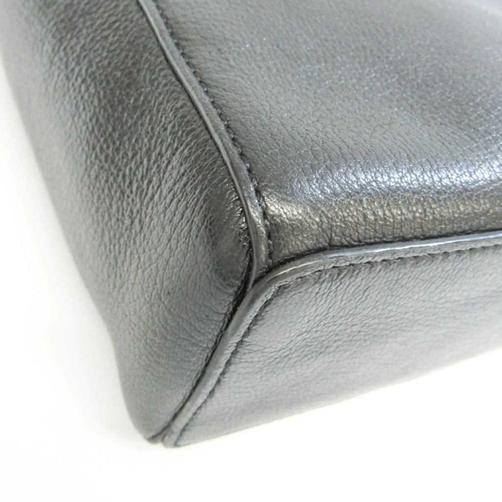 Pre-Owned Jimmy Choo Robin Women's Leather Sizehoulder Bag,Tote Bag Black (Good)