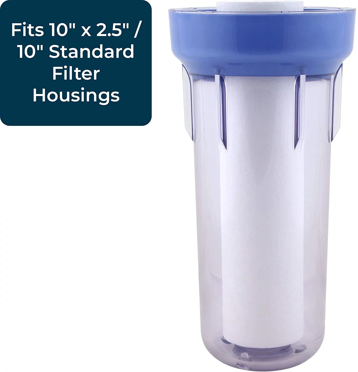 SizepiroPure SizeP-P50 10x2.5 50 Micron Sizepun Melt-Blown Polypropylene Sizeediment Water Filter Cartridge SizeDC-25-1050 (Case of 24)