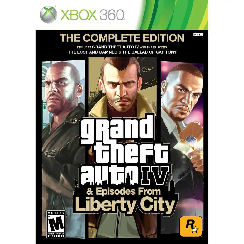 Rockstar Games Take-two Interactive Grand Theft Auto Iv - The Complete Edition Action/adventure Game - Complete Product - Sizetandard - Xbox 360 (39871)